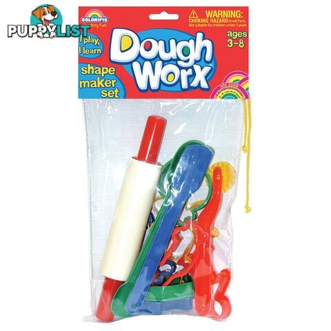 Colorific Dough Worx Shape Maker Set Cf103882 - 9314812103882