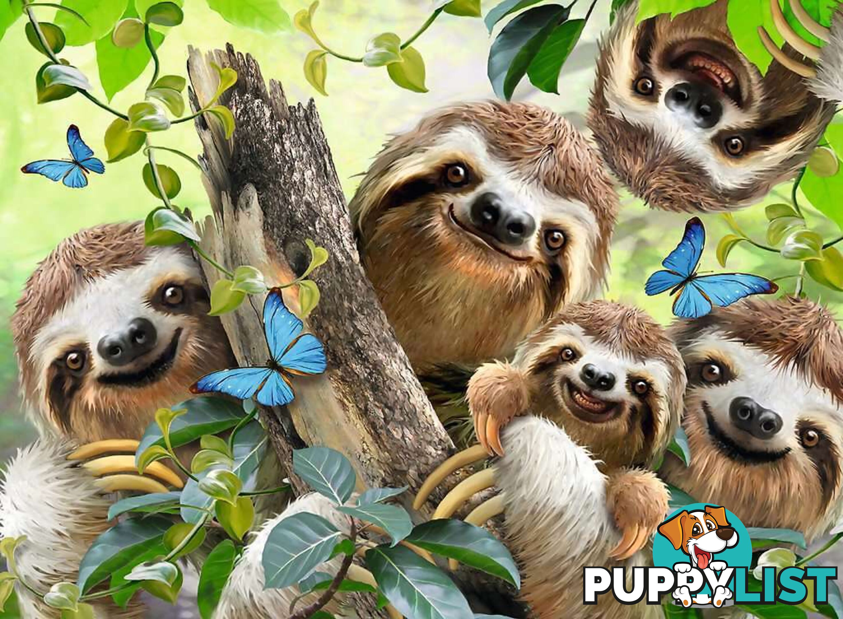 Ravensburger - Sloth Selfie Jigsaw Puzzle 500pc - Mdrb147908 - 4005556147908