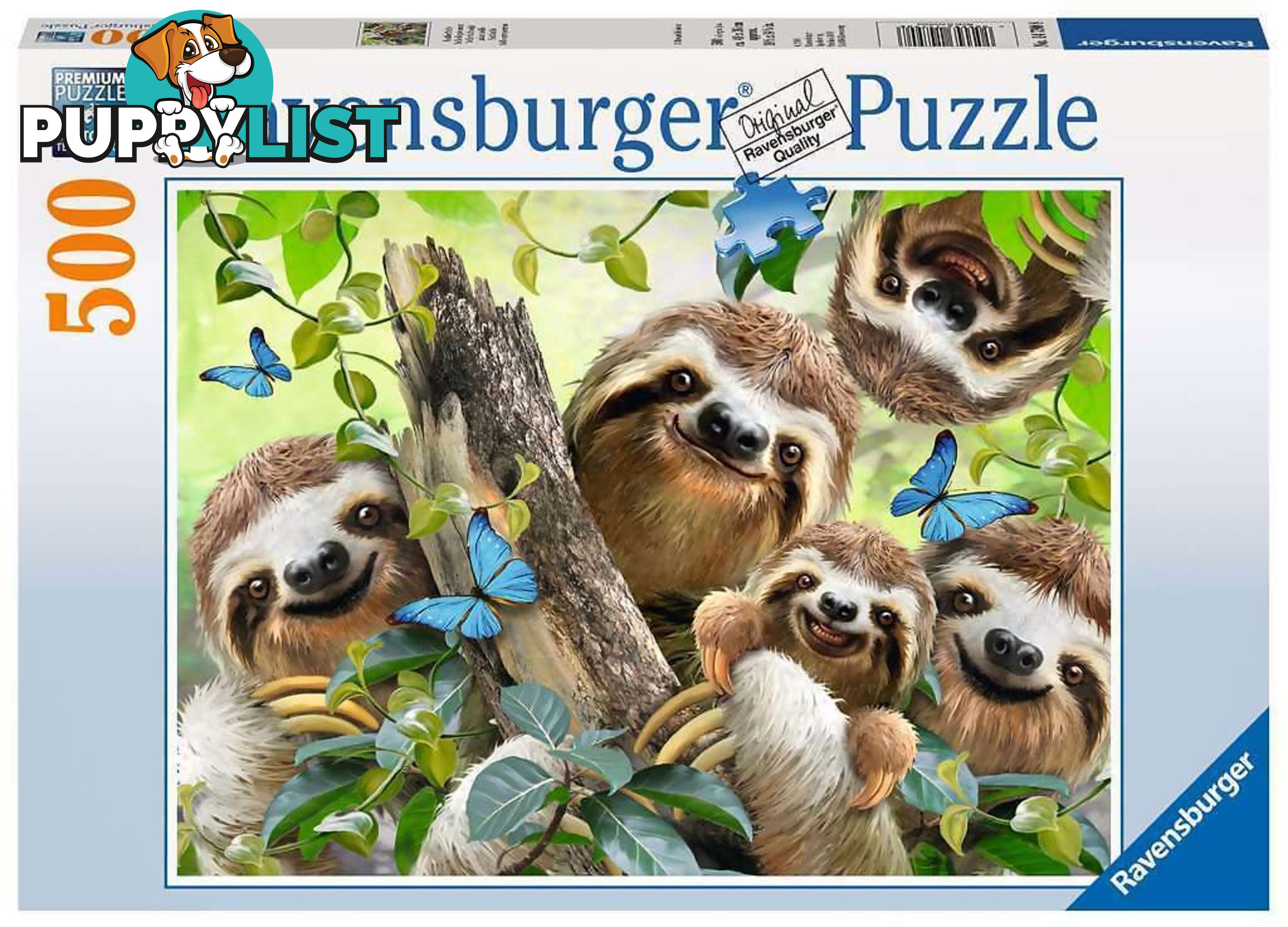 Ravensburger - Sloth Selfie Jigsaw Puzzle 500pc - Mdrb147908 - 4005556147908