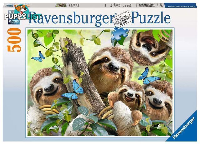 Ravensburger - Sloth Selfie Jigsaw Puzzle 500pc - Mdrb147908 - 4005556147908