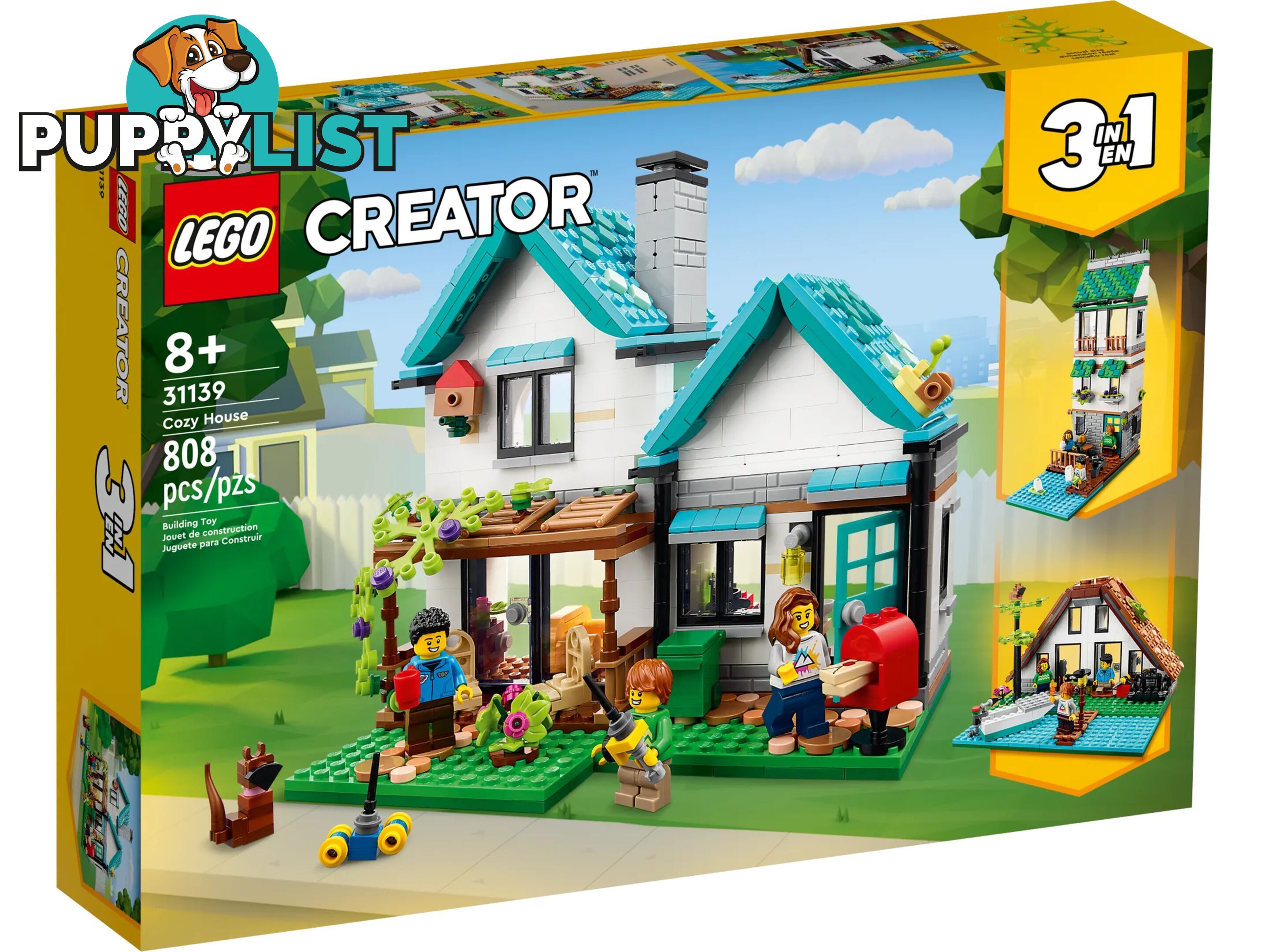 LEGO 31139 Cozy House - Creator 3in1 - 5702017415925