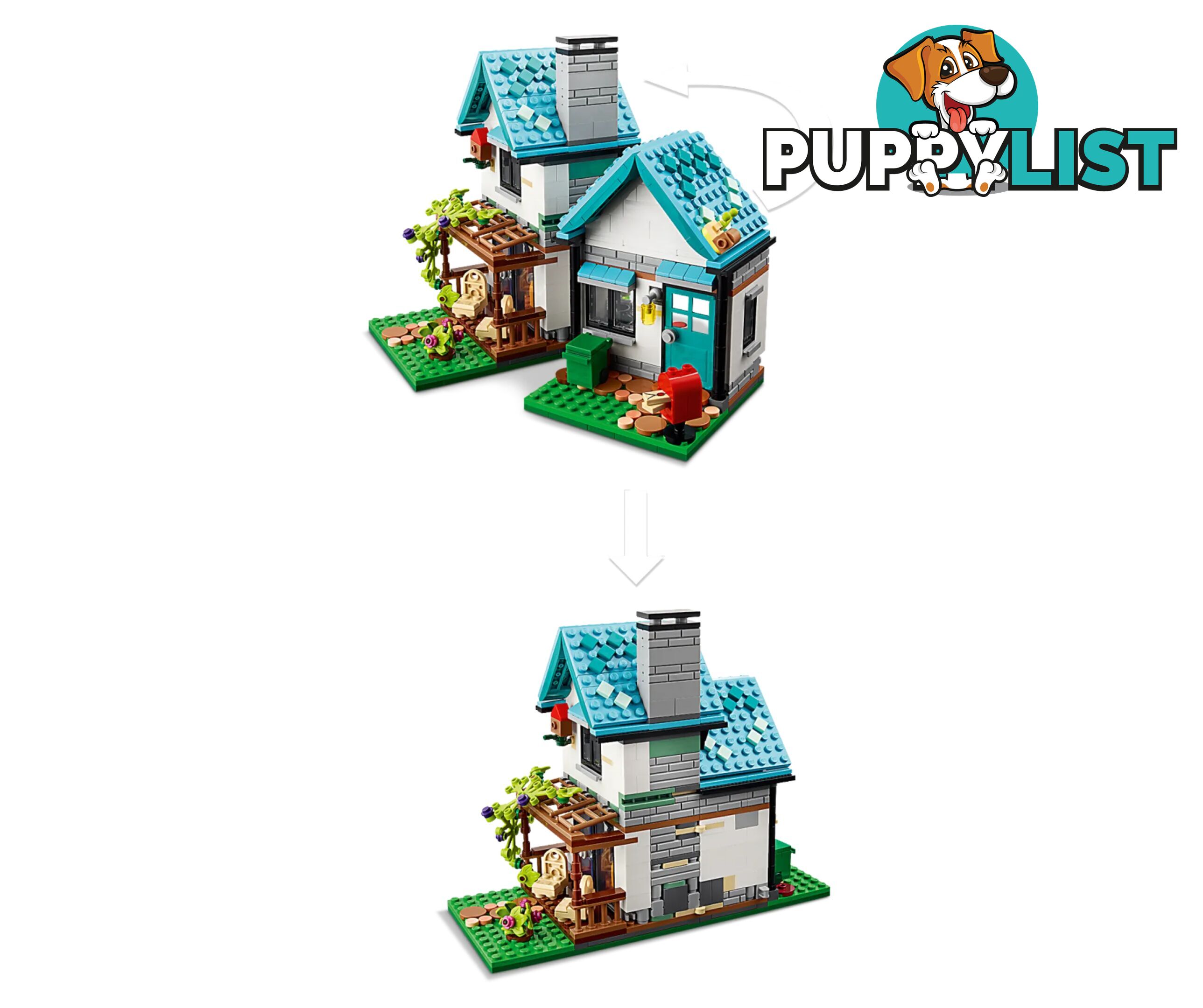 LEGO 31139 Cozy House - Creator 3in1 - 5702017415925