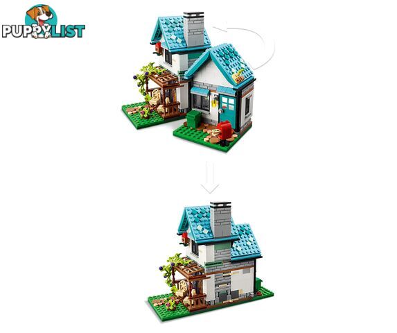 LEGO 31139 Cozy House - Creator 3in1 - 5702017415925