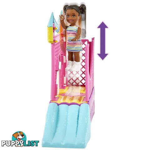 Barbie Skipper Babysitters Inc. Bounce House Playset With Dolls & Accessories - Mahhb67 - 194735062898