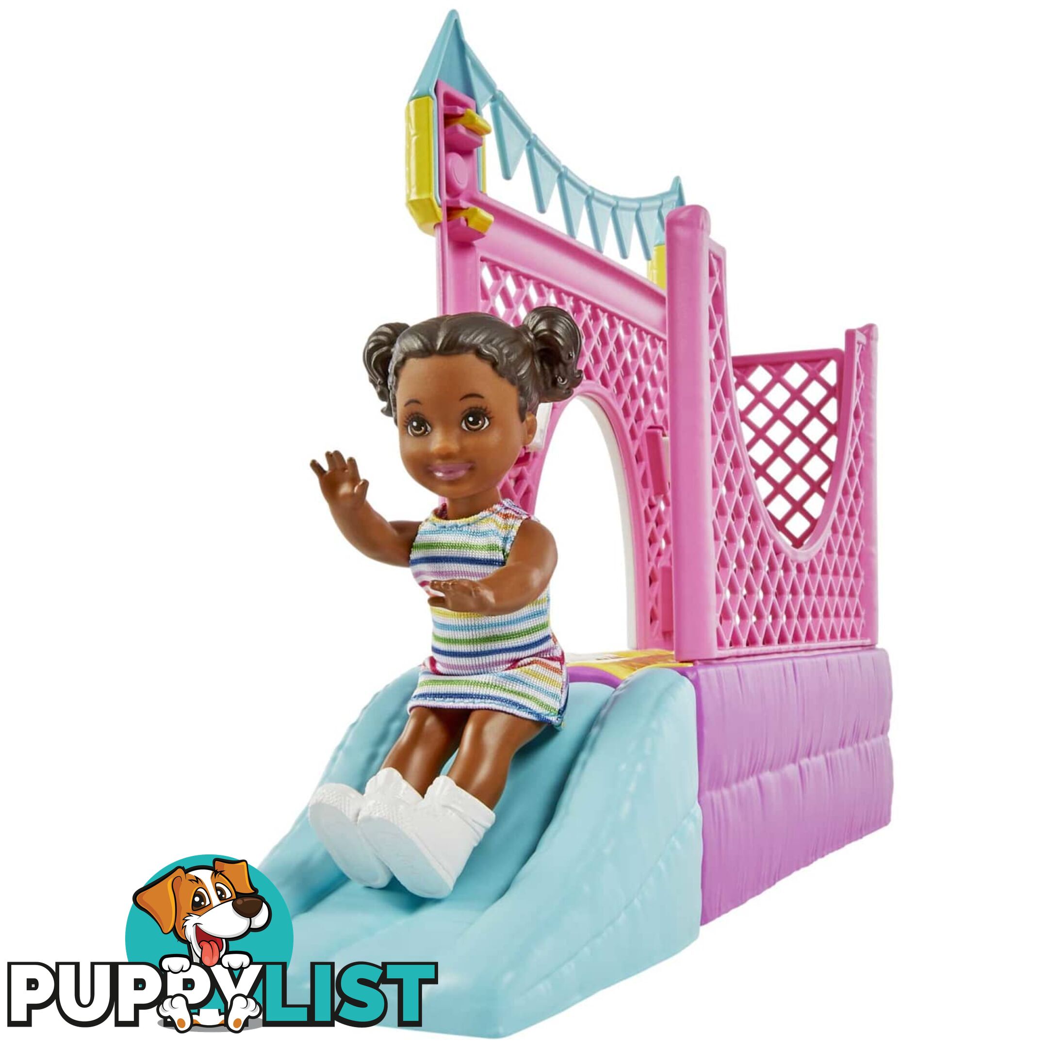 Barbie Skipper Babysitters Inc. Bounce House Playset With Dolls & Accessories - Mahhb67 - 194735062898