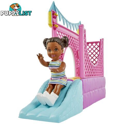 Barbie Skipper Babysitters Inc. Bounce House Playset With Dolls & Accessories - Mahhb67 - 194735062898