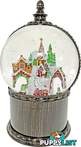 Cotton Candy - Xmas Snow Globe Gingerbread Village - Ccxacmot06a - 9353468020457