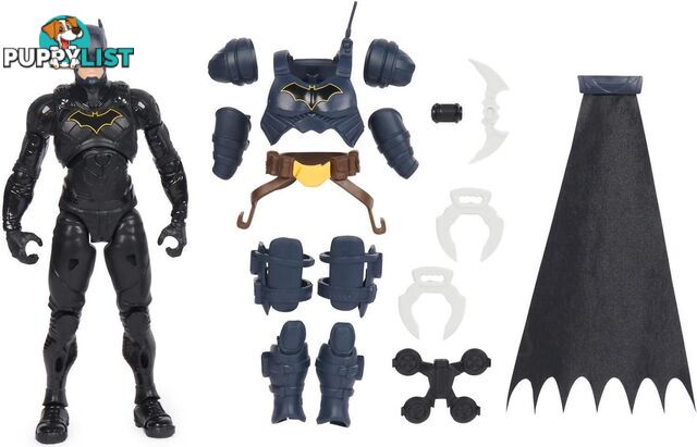 Dc Comics - 12'' Batman Adventures With 16 Armor Accessories - Si6067399 - 778988250761