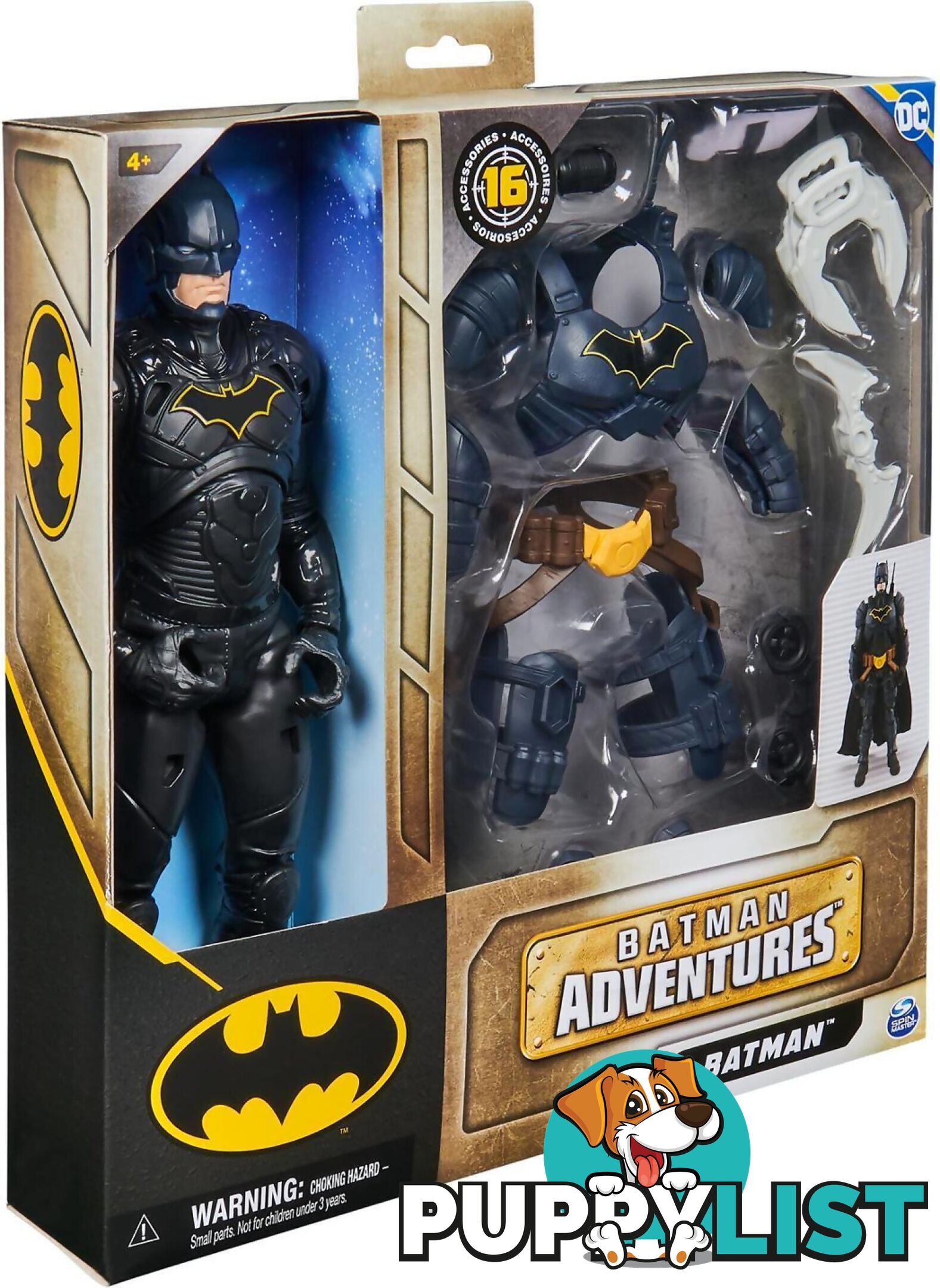 Dc Comics - 12'' Batman Adventures With 16 Armor Accessories - Si6067399 - 778988250761