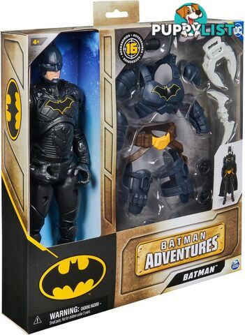 Dc Comics - 12'' Batman Adventures With 16 Armor Accessories - Si6067399 - 778988250761