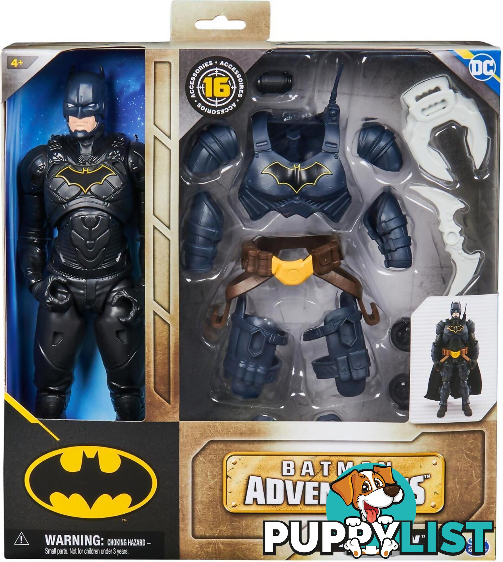 Dc Comics - 12'' Batman Adventures With 16 Armor Accessories - Si6067399 - 778988250761