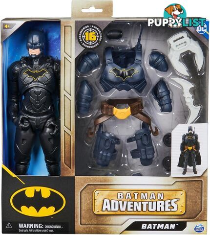 Dc Comics - 12'' Batman Adventures With 16 Armor Accessories - Si6067399 - 778988250761