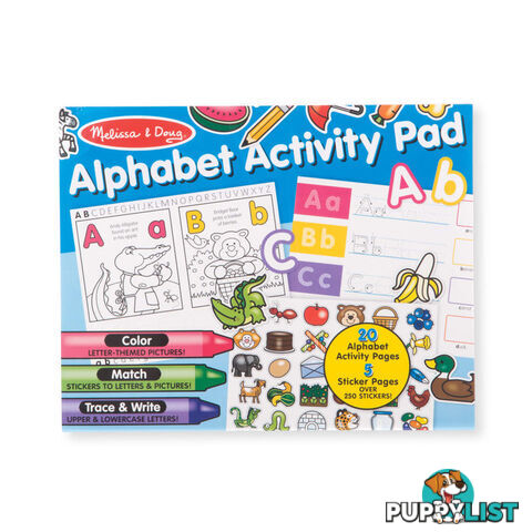 Melissa & Doug - Alphabet Activity Pad - Mdmnd8563 - 000772085632