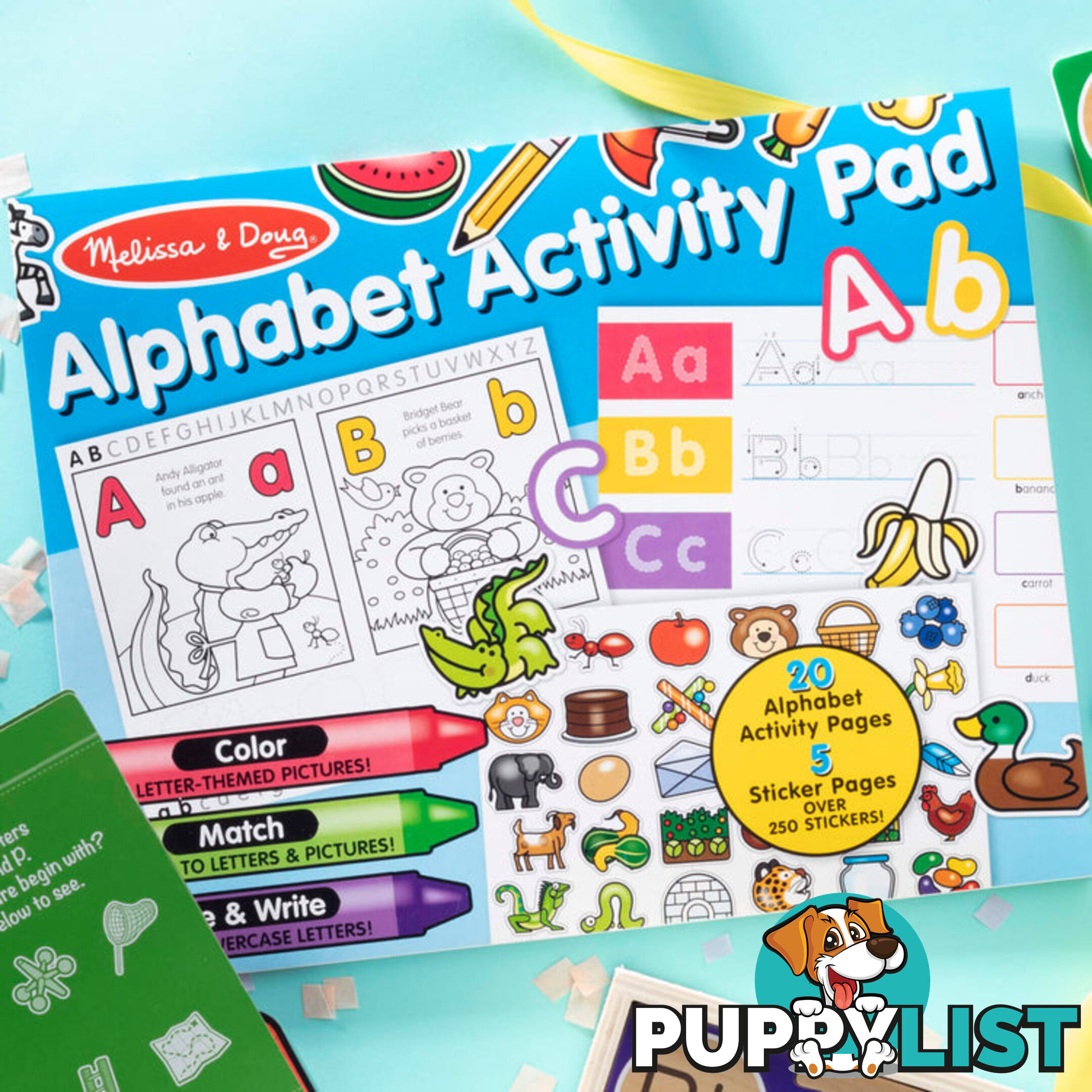 Melissa & Doug - Alphabet Activity Pad - Mdmnd8563 - 000772085632