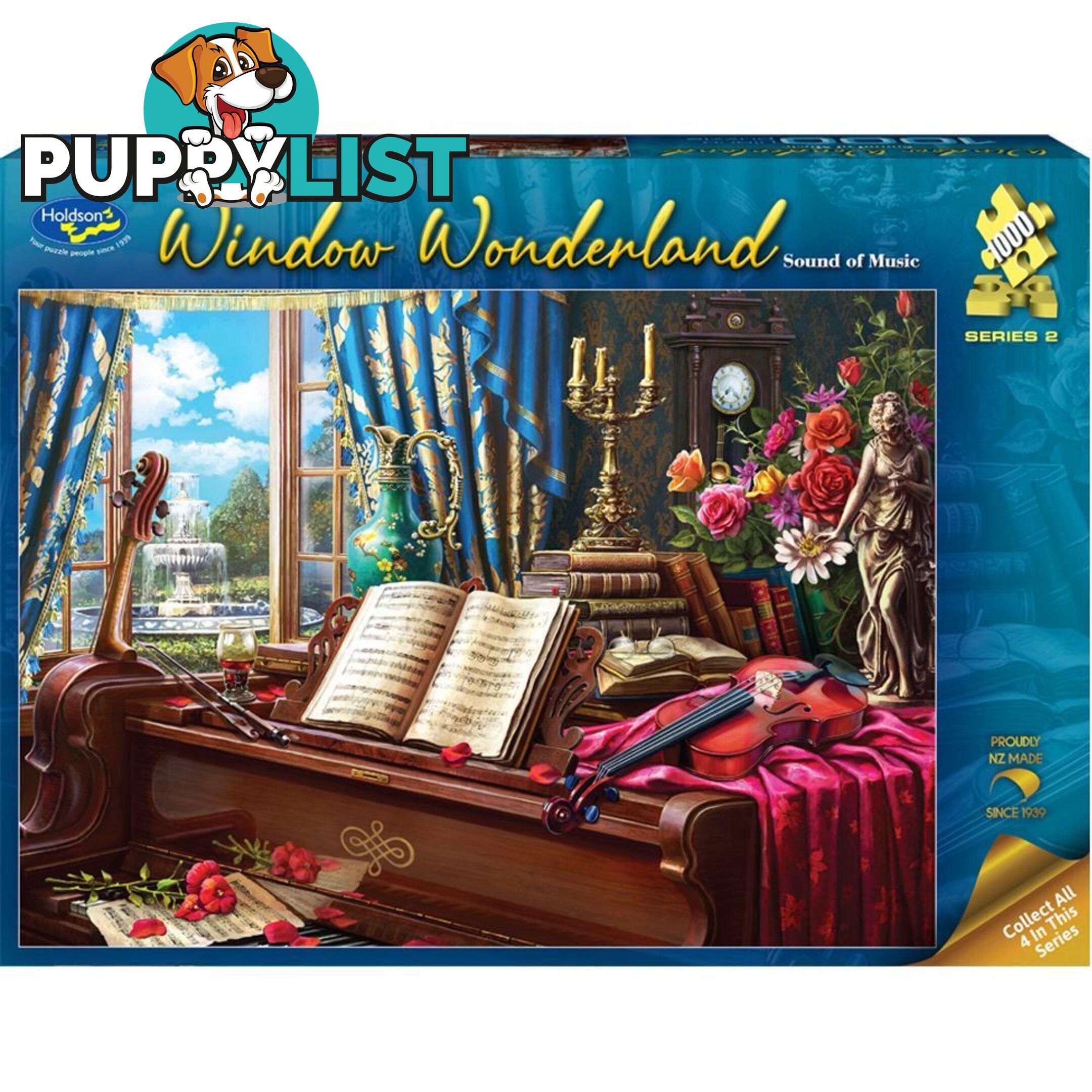 Holdson - Sound Of Music - Window Wonderland S2 Jigsaw Puzzle 1000 Pieces - Jdhol774555 - 9414131774555