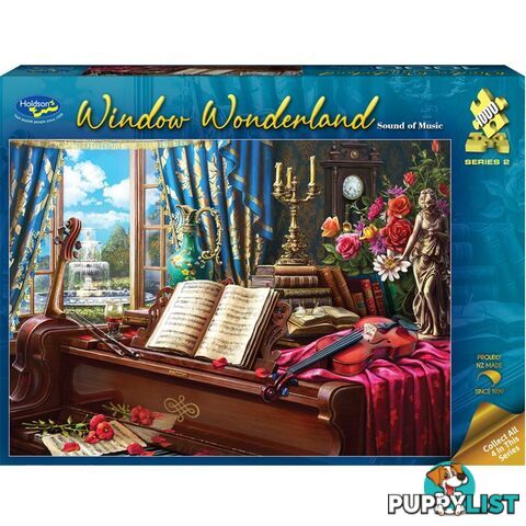 Holdson - Sound Of Music - Window Wonderland S2 Jigsaw Puzzle 1000 Pieces - Jdhol774555 - 9414131774555