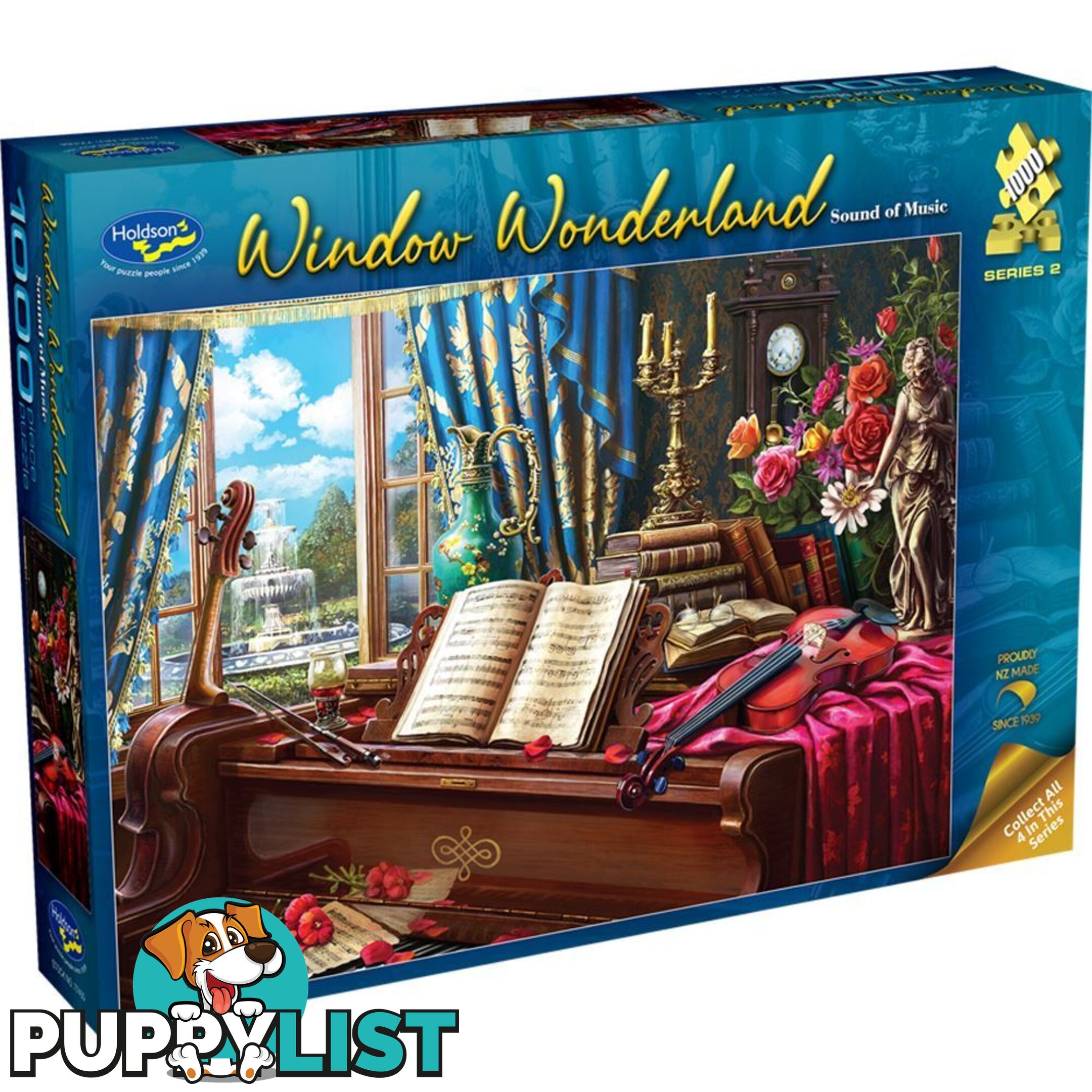 Holdson - Sound Of Music - Window Wonderland S2 Jigsaw Puzzle 1000 Pieces - Jdhol774555 - 9414131774555