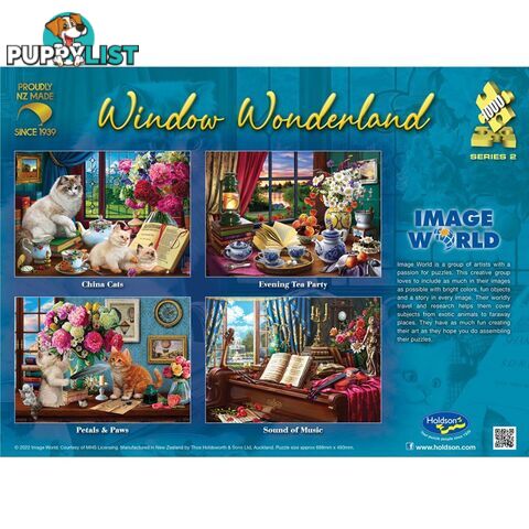 Holdson - Sound Of Music - Window Wonderland S2 Jigsaw Puzzle 1000 Pieces - Jdhol774555 - 9414131774555