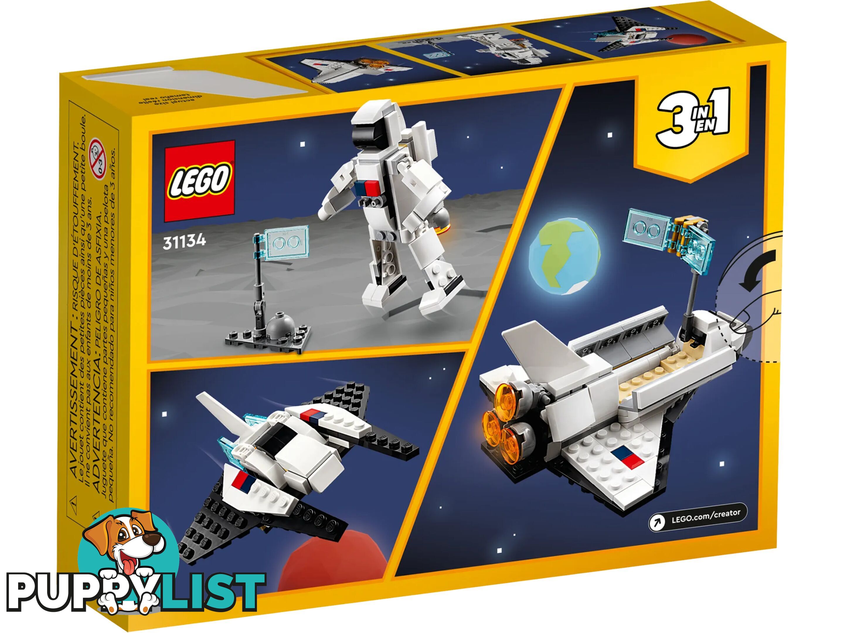 LEGO 31134 Space Shuttle - Creator 3in1 - 5702017415871