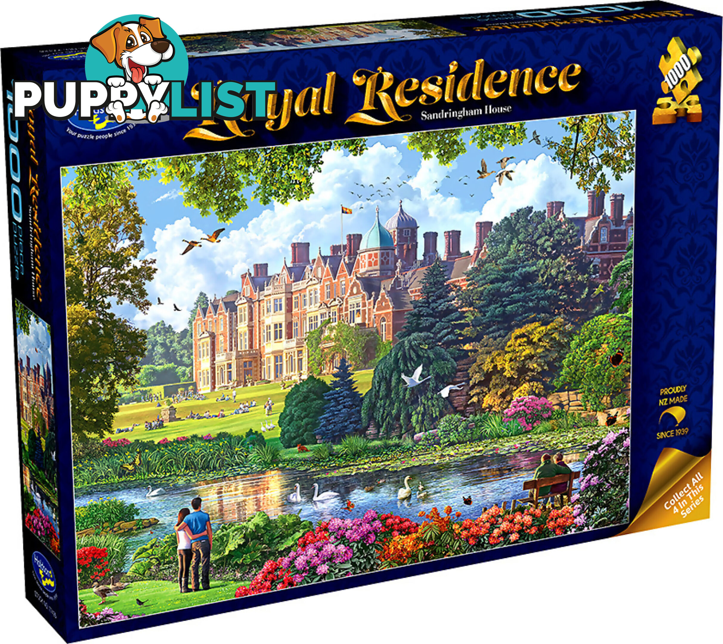 Holdson - Royal Residence Sandringham - Jigsaw Puzzle 1000 Pieces Jdhol774265 - 9414131774265