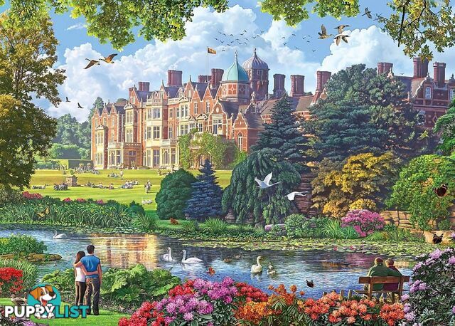 Holdson - Royal Residence Sandringham - Jigsaw Puzzle 1000 Pieces Jdhol774265 - 9414131774265