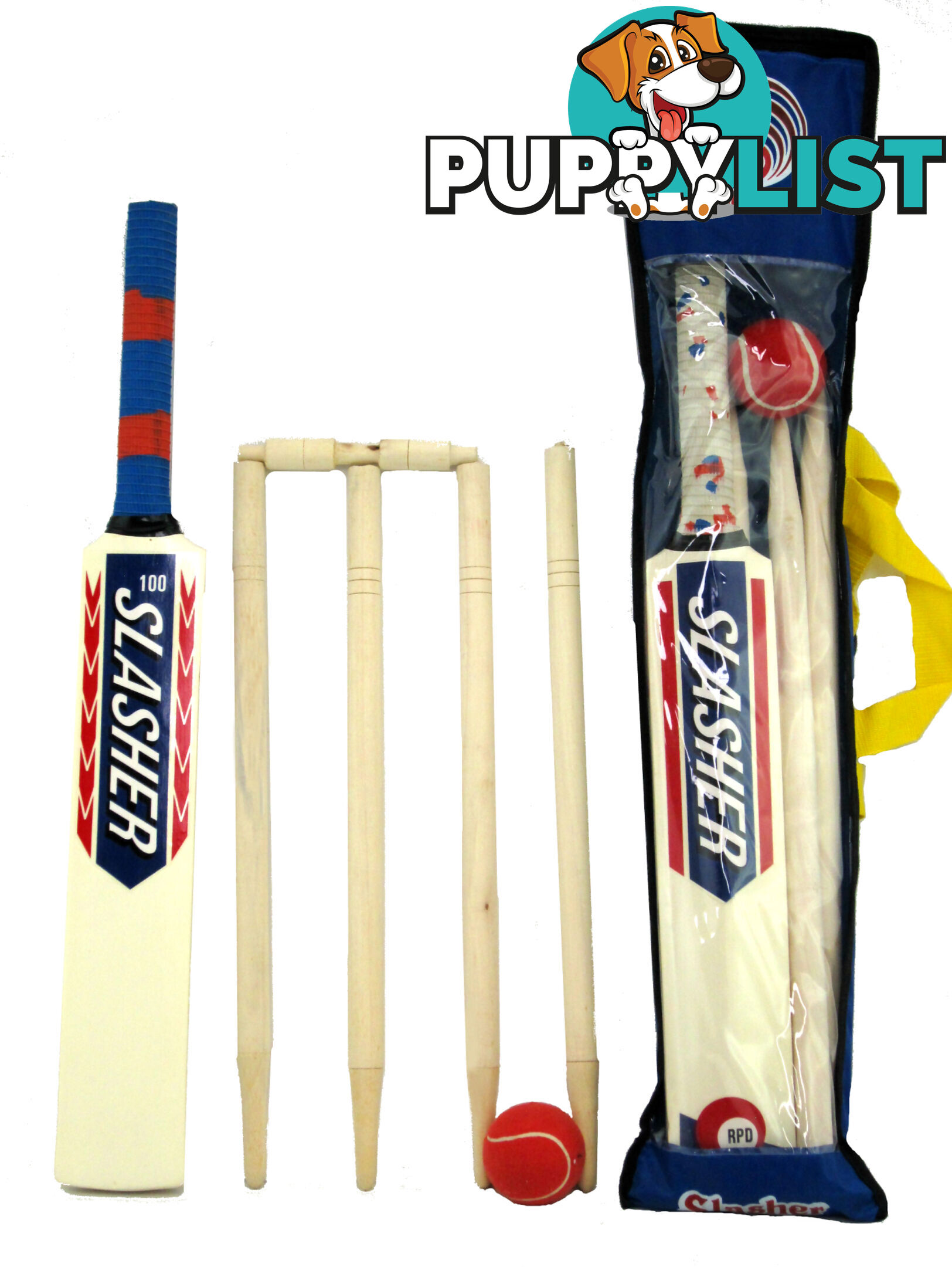 Slasher - 100 Cricket Set - Rd018 - 9314179000183