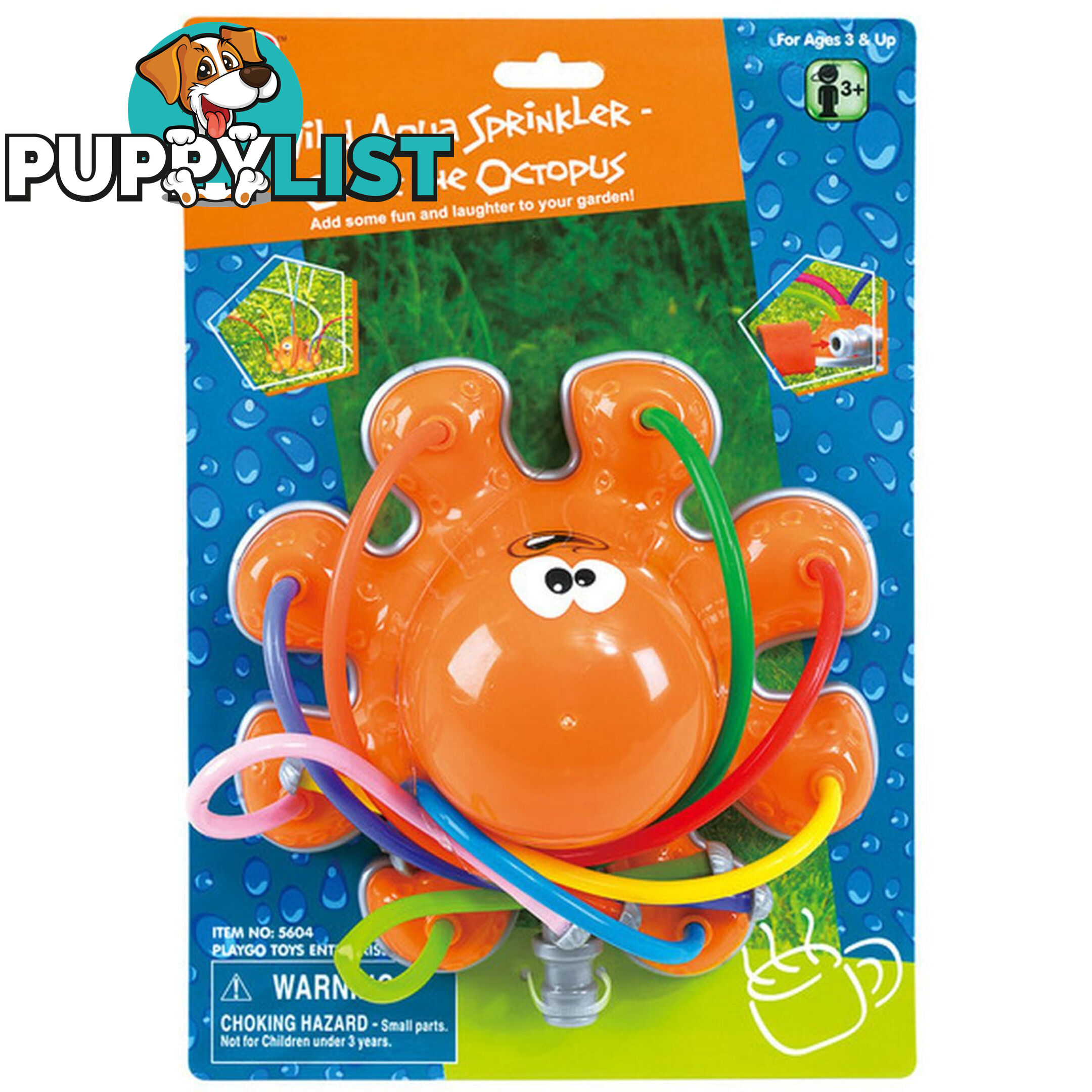 Octopus Sprinkler Playgo Toys Ent. Ltd.  Art64278 - 4892401056047