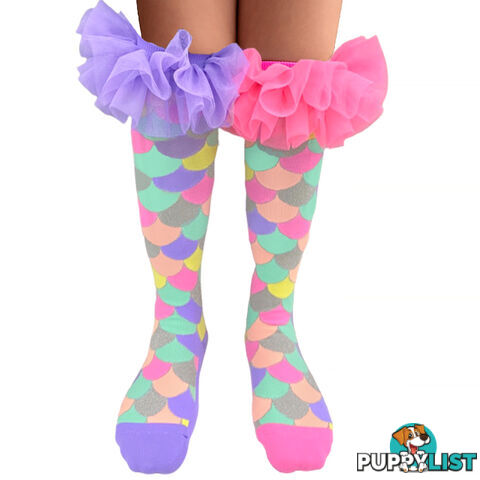 MADMIA -  Mermaid Frills Socks (one Size Fits Most) Mumermaidfril - 9355645001310