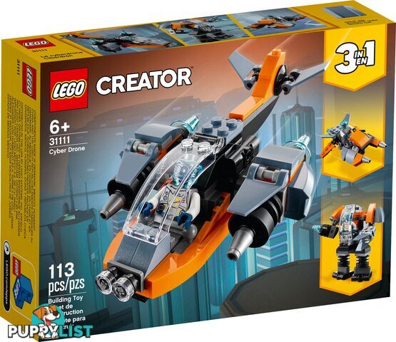 LEGO 31111 Cyber Drone - Creator 3-in-1 - 5702016889208