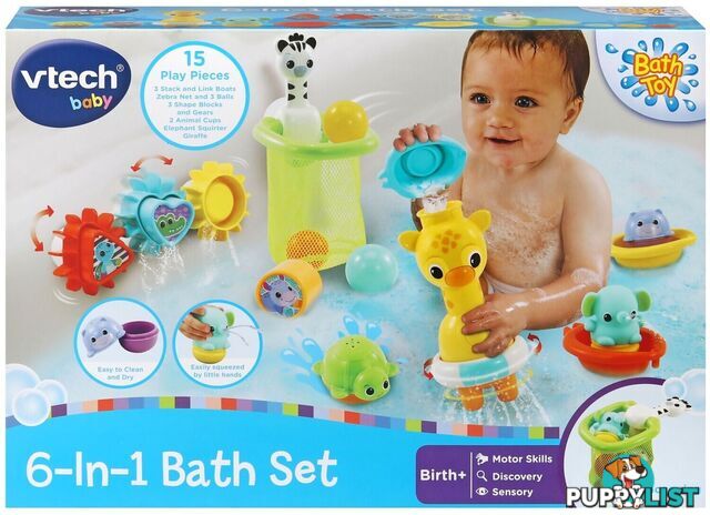 Vtech - 6 In 1 Bath Set - Tn80563003006 - 3417765630033