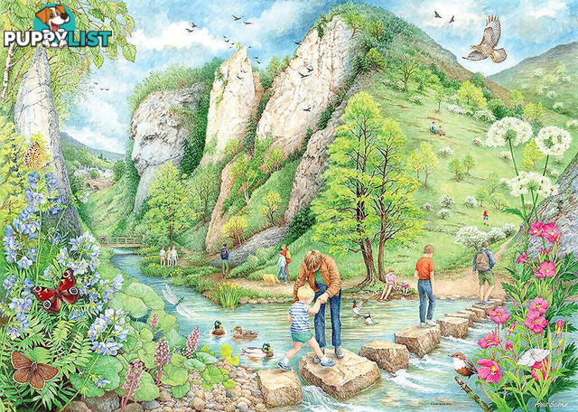 Ravensburger - Dovedale Walk World No 2 Jigsaw Puzzle 1000pc - Mdrb16979 - 4005556169795