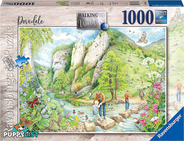 Ravensburger - Dovedale Walk World No 2 Jigsaw Puzzle 1000pc - Mdrb16979 - 4005556169795