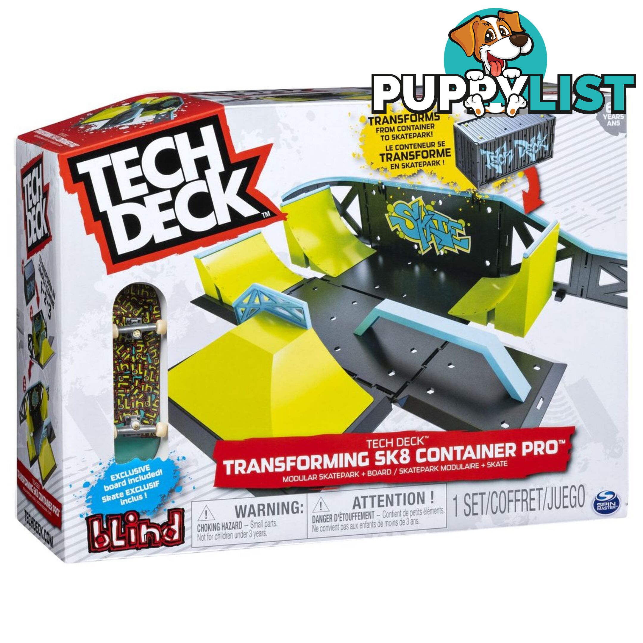 Tech Deck - Transforming Street Container Pro Si6035884 - 778988591727