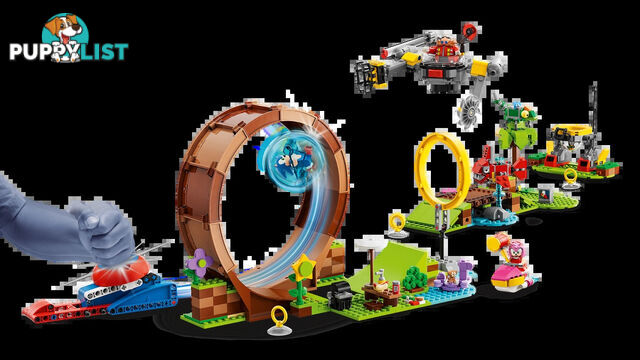 LEGO 76994 Sonic's Green Hill Zone Loop Challenge - Sonic The Hedgehog 2023 - 5702017419527