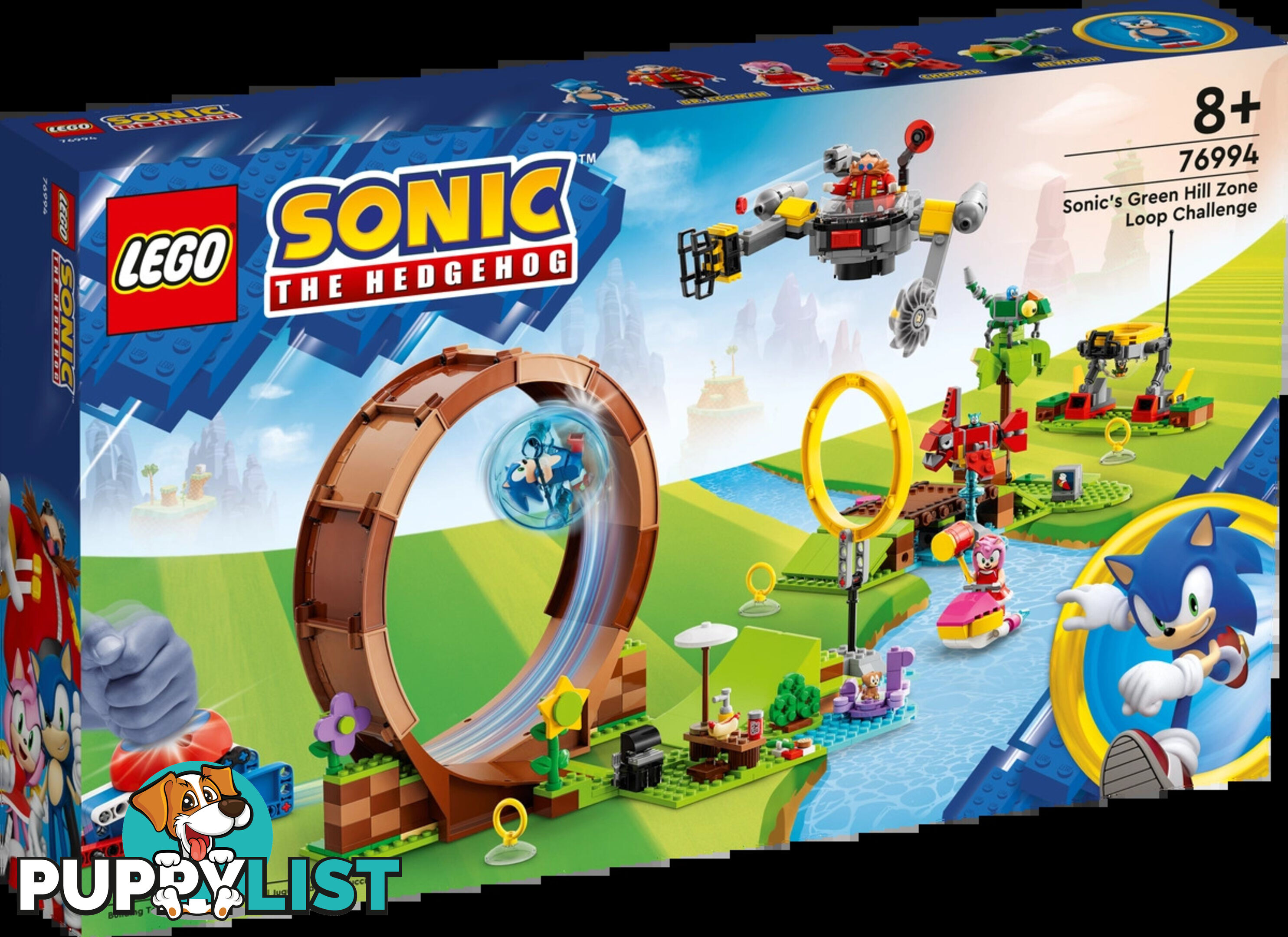 LEGO 76994 Sonic's Green Hill Zone Loop Challenge - Sonic The Hedgehog 2023 - 5702017419527