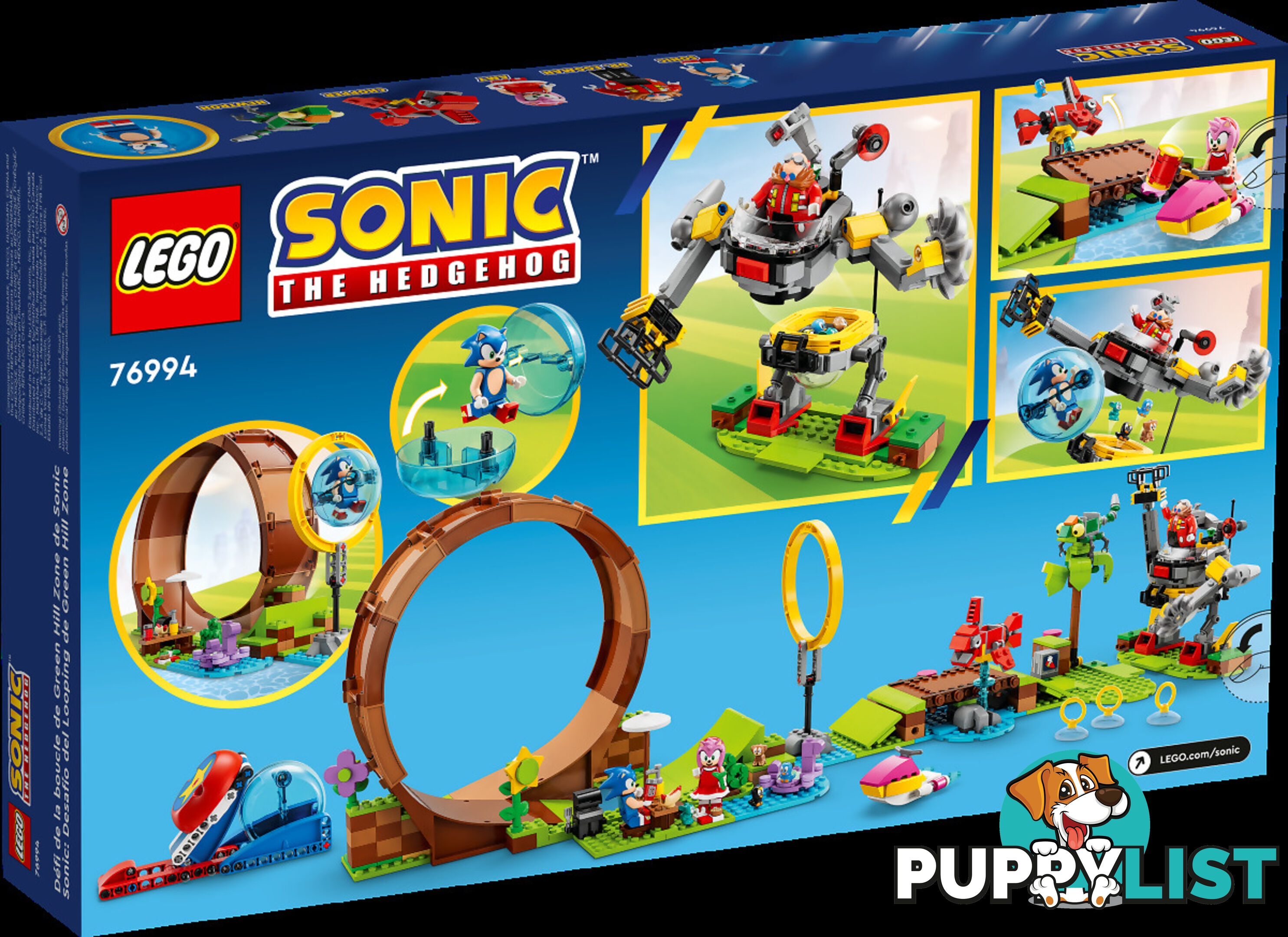 LEGO 76994 Sonic's Green Hill Zone Loop Challenge - Sonic The Hedgehog 2023 - 5702017419527