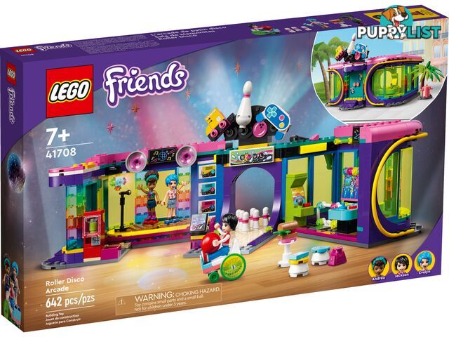 LEGO 41708 Roller Disco Arcade - Friends - 5702017155098