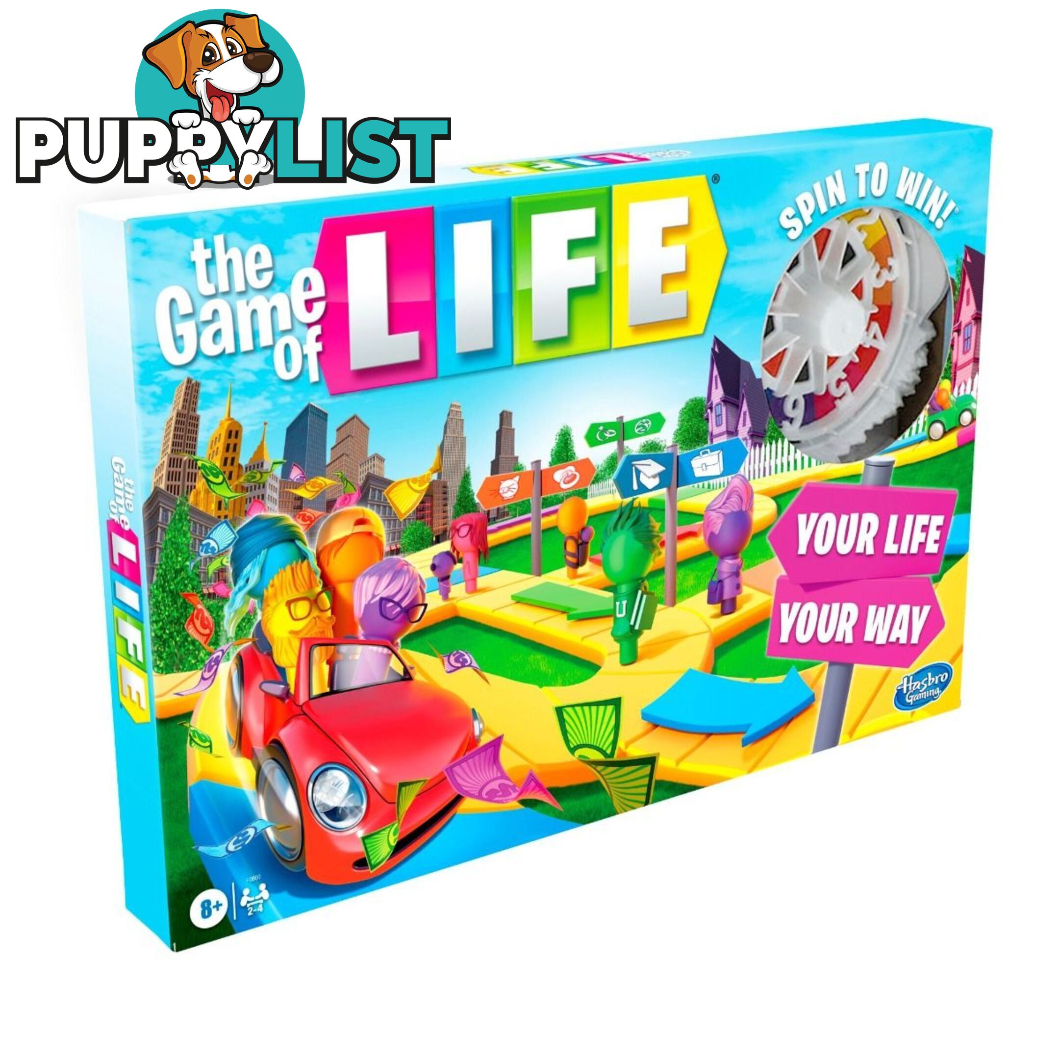 The Game Of Life Board Game Hbf0800ga01 - 630509971886