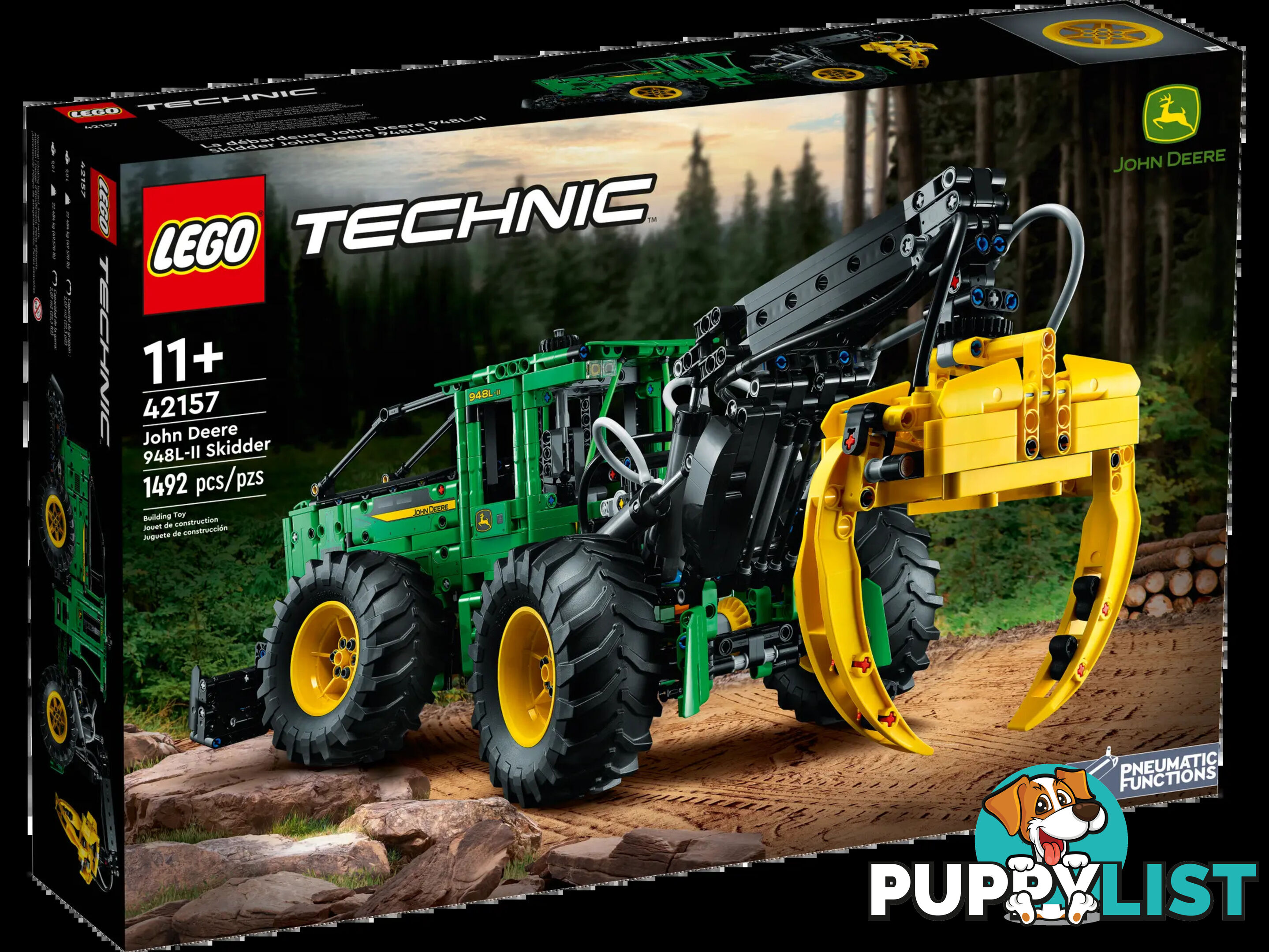 LEGO 42157 John Deere 948L-II Skidder - Technic - 5702017425177