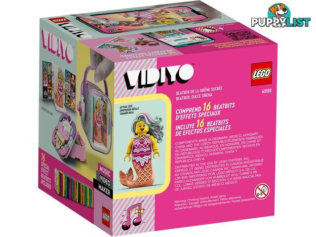 LEGO 43102 Candy Mermaid BeatBox - VIDIYO - 5702016911770