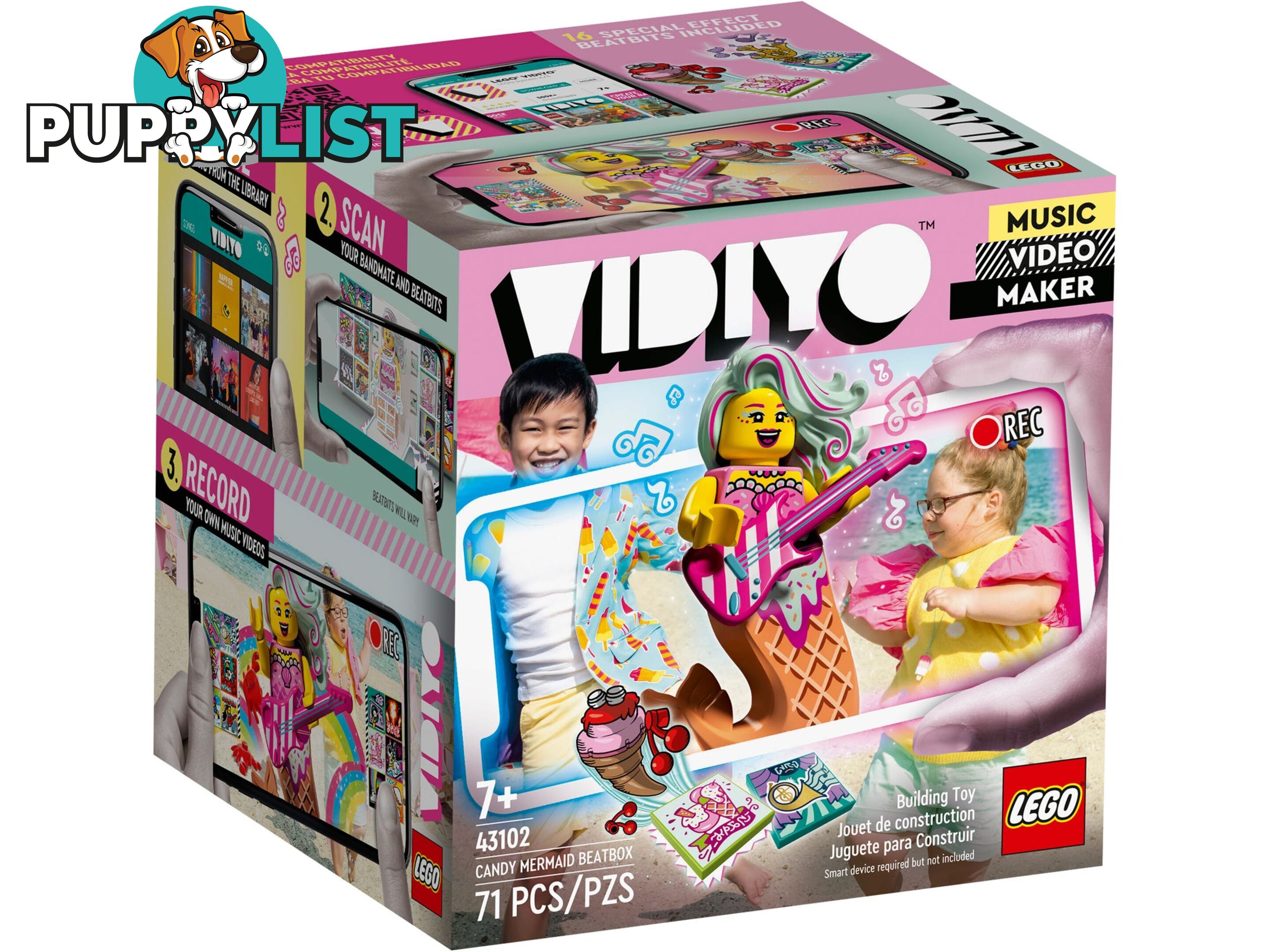 LEGO 43102 Candy Mermaid BeatBox - VIDIYO - 5702016911770