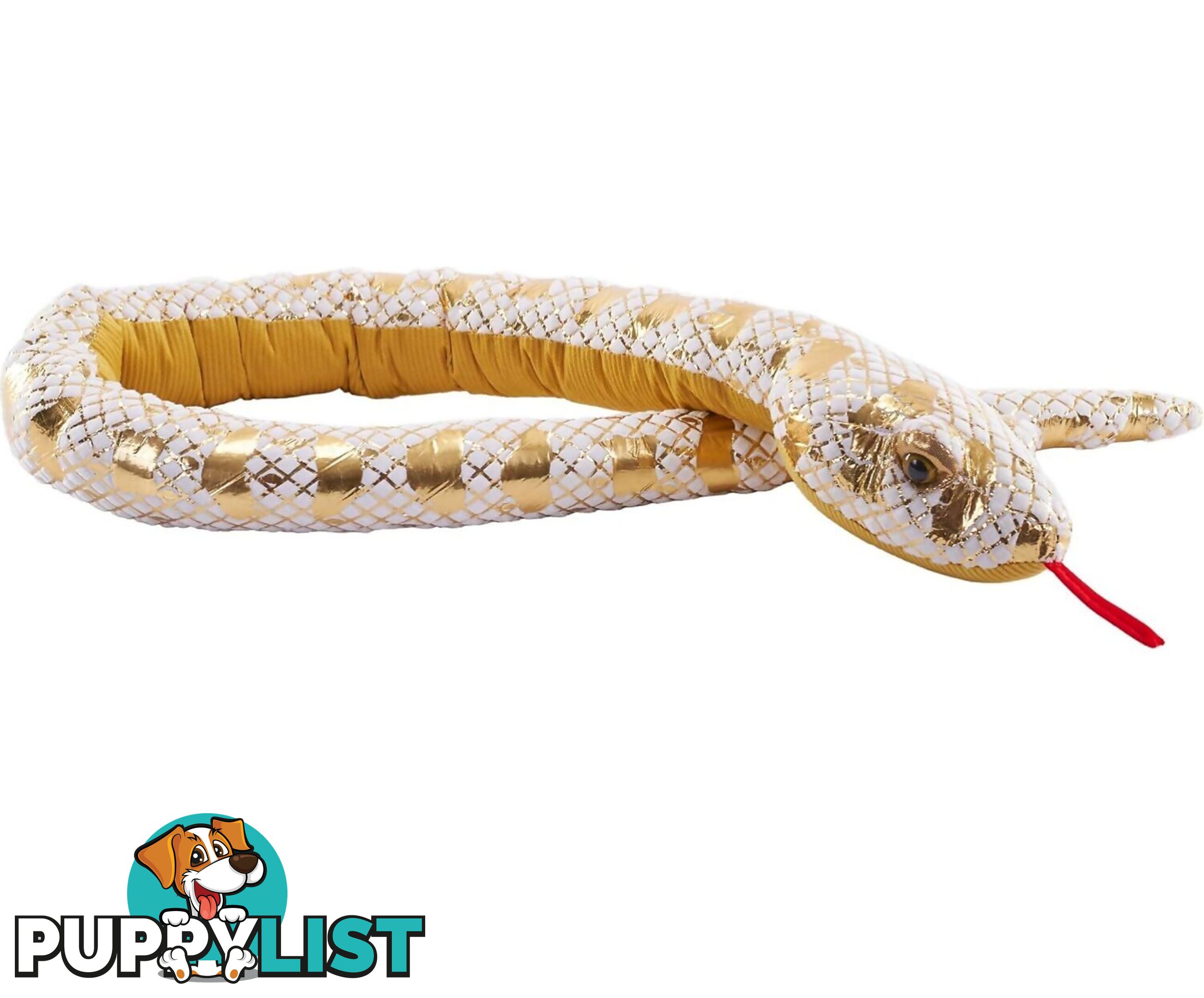 Wild Republic - Plush Snake Foil Lemon Blast Ball Python - Wr27597 - 092389275971