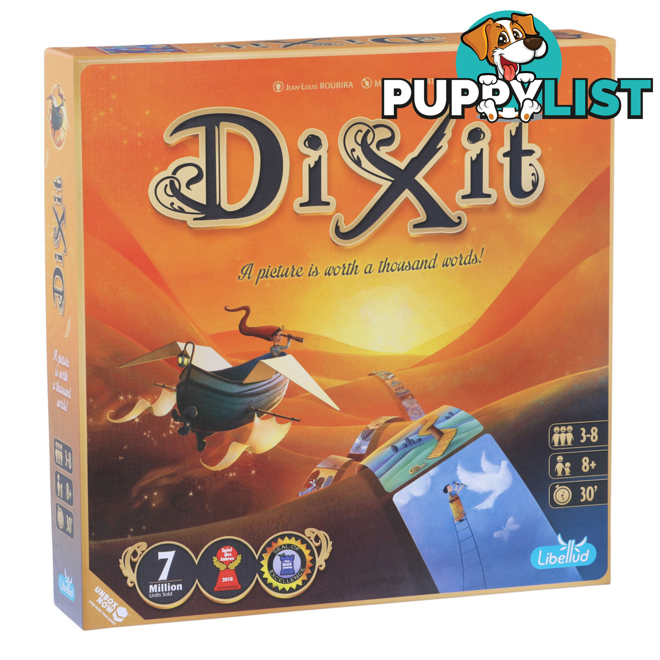 Dixit Creative Guesswork Card Game - Libellud Mj91019 - 3558380085324