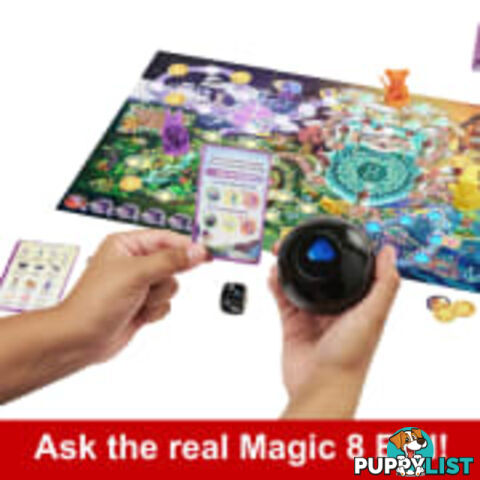 Mattel - Magic 8 Ball Board Games Magical Encounter Cooperative Board Game With Magic 8 Ball - Mahlx92 - 194735122127