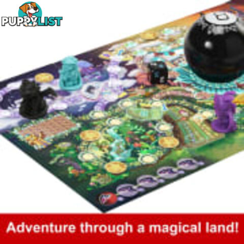 Mattel - Magic 8 Ball Board Games Magical Encounter Cooperative Board Game With Magic 8 Ball - Mahlx92 - 194735122127