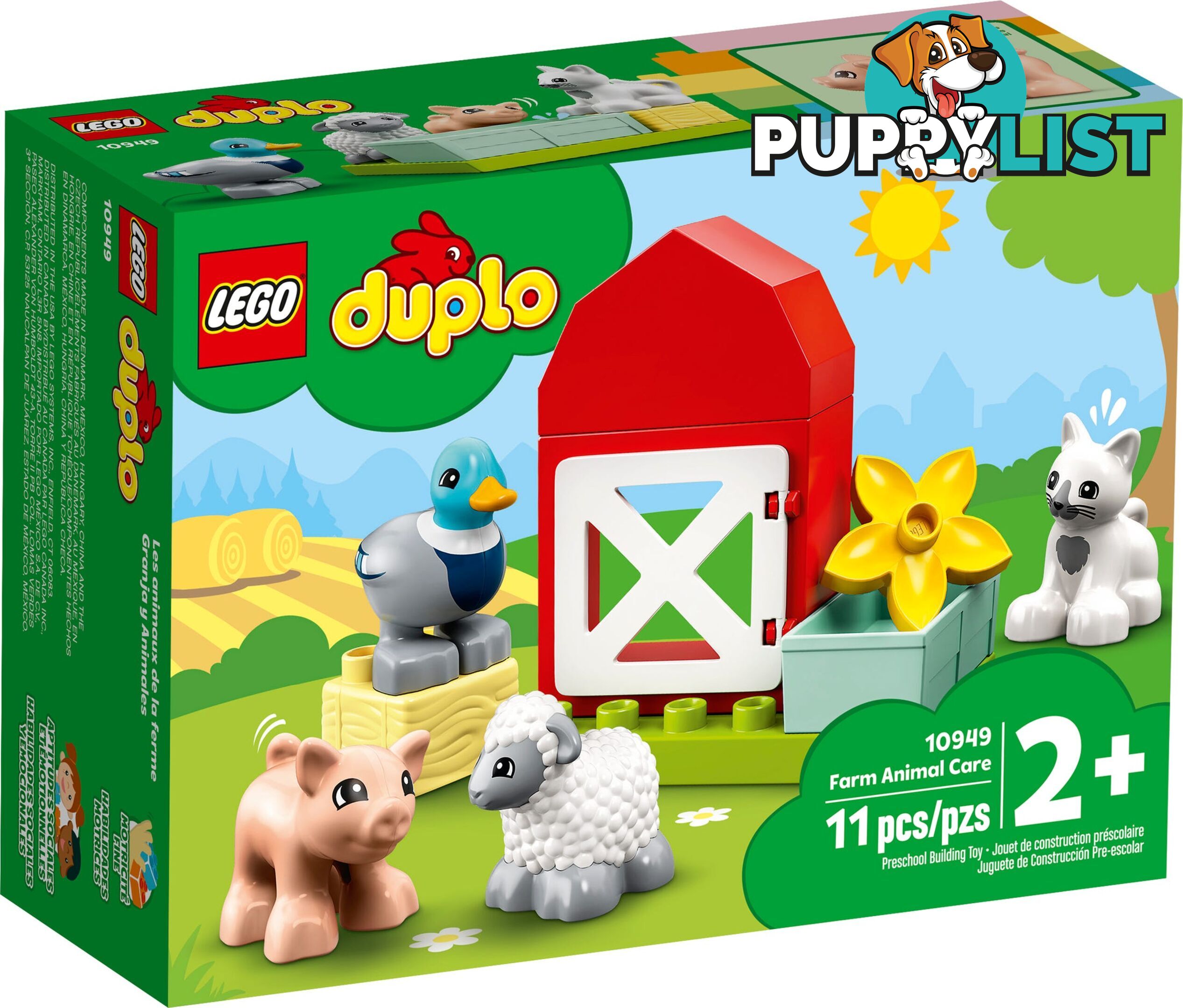 LEGO 10949 Farm Animal Care -DUPLO - 5702016888867