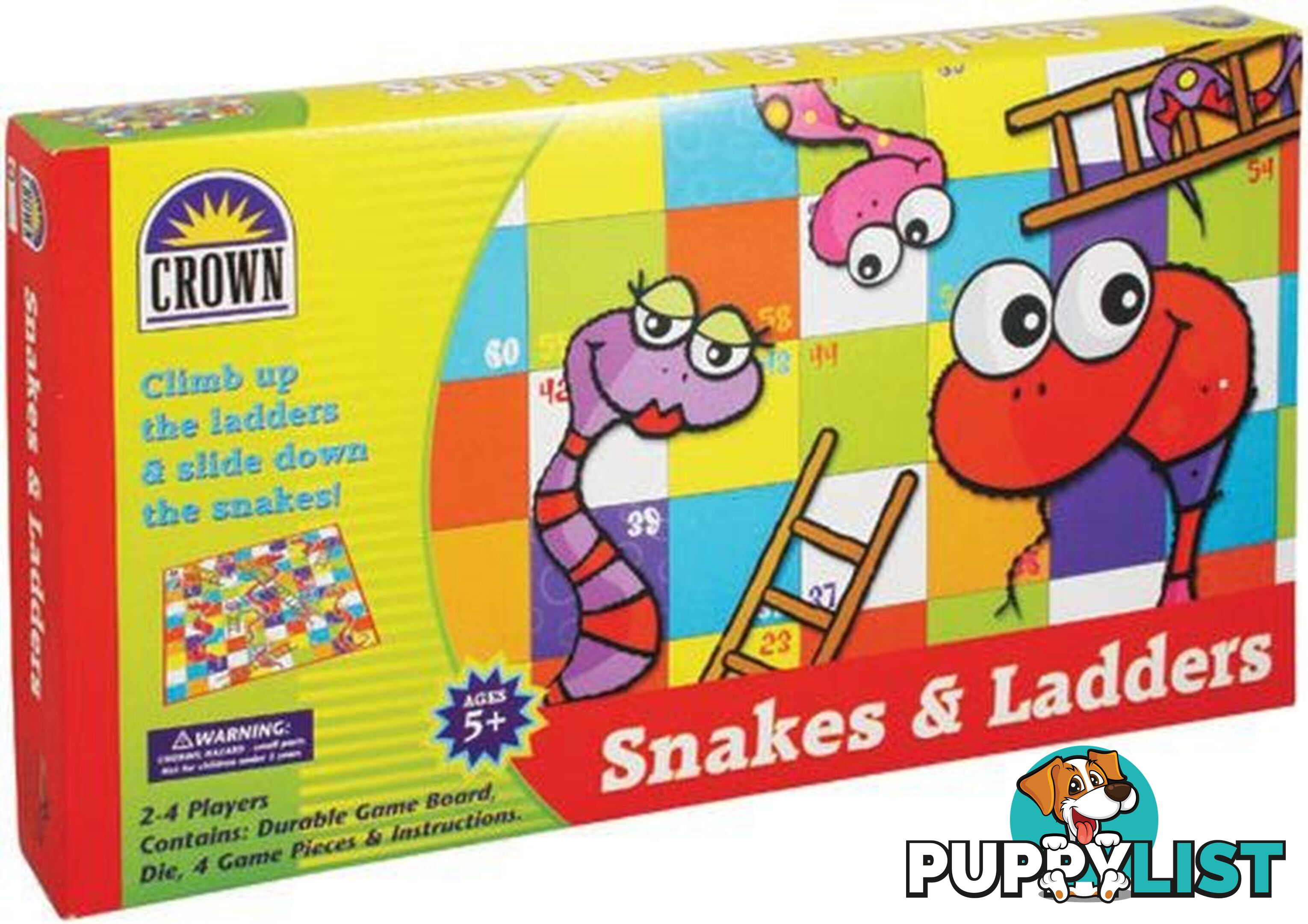 Crown Snakes And Ladders Game Mr010802 - 9317762108020