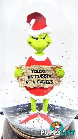 Cotton Candy - Xmas Dr. Seuss Grinch â€˜ Youâ€™re Cuddly As A Cactus â€™ Brass Lantern - Ccxgr51 - 9353468016825