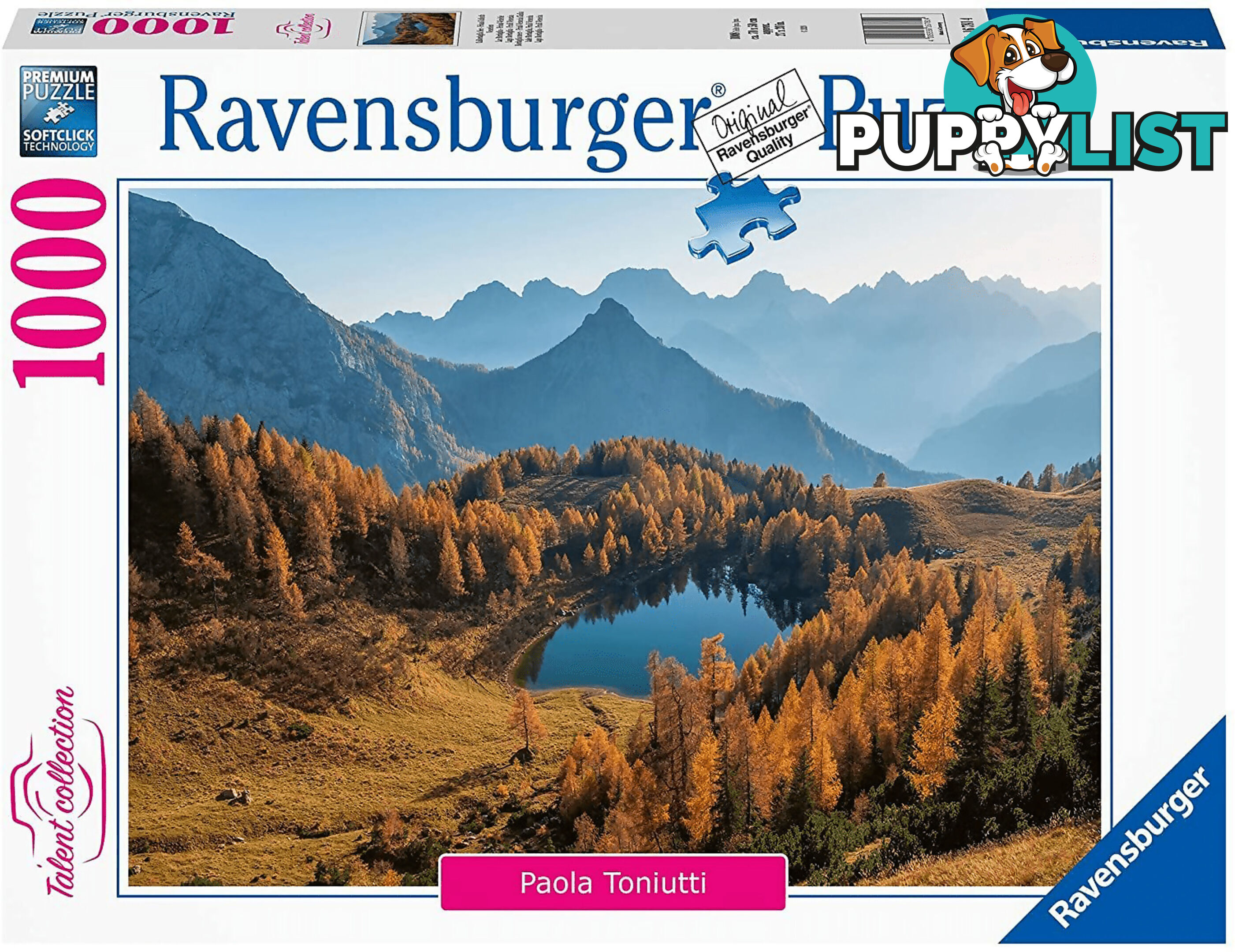 Ravensburger - Lake Bordaglia Friuli Venezia Jigsaw Puzzle 1000pc - Mdrb16781 - 4005556167814