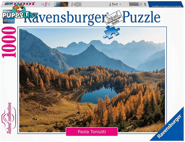 Ravensburger - Lake Bordaglia Friuli Venezia Jigsaw Puzzle 1000pc - Mdrb16781 - 4005556167814